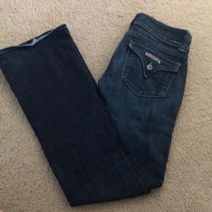 Dark Hudson jeans